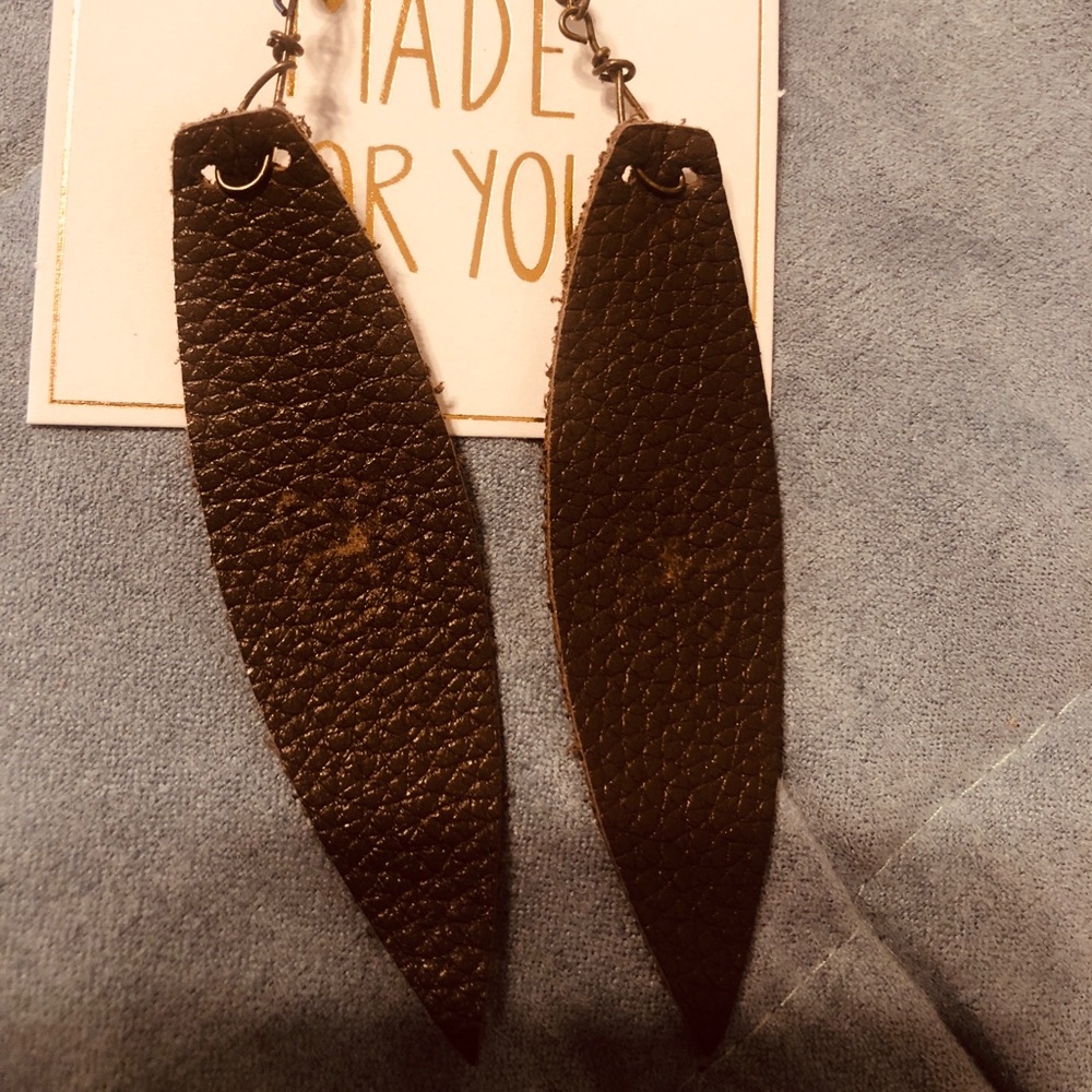 Cowgirl Leather Earrings